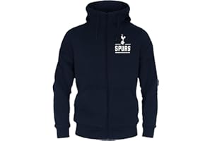 Tottenham Hotspur Mens Hoody Zip Fleece Official Football Gift