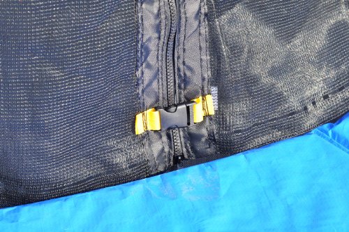 FA Sports Gartentrampolin mit Sicherheitsnetz Flyjump Monster II, blau, 366 cm, 1221 - 10