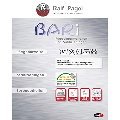 Doppelpack Gästehandtuch | viele Farben, viele Größen | 100% Baumwolle Frottee Handtuch, ca. 500g/m² | Set 2-tlg. je 30 x 50 cm | Serie Bari CelinaTex 0001330 | weiß - 5