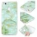Produktbild Huawei P9 Lite Hülle Vintage VertTek Weiß Silikon Case Marble Malerei Schlank Muster Etui Flexible Weiche TPU Gel Dünne Transparent Schalen Extrem Kratzer-Beweis Handyhülle Soft Back Protective Case
