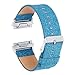 Produktbild Fitbit Ionic Bands, Glitter Bling Lederarmbänder Armband Strap Armband Ersatzband Armband für Fitbit Ionic Smart Watch