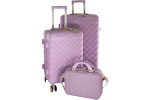 Camomilla Milano Set Valigeria, Set di Valigie, Trolley da Viaggio (40 lt.) + Vanity Case (15 lt.), Materiale Rigido, Ruote Pivotanti