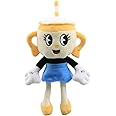 uiuoutoy Cuphead & Mugman Plush Soft Toys Devil Boss Ghost Mecup and Brocup Dolls Gift (Ms. Chalice)