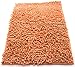 Produktbild Badezimmerteppich, Eingangsbereich und Küche, Langflor 2.5 cm, Mikrofaser, weiche Dusche, saugfähig, maschinenwaschbar, rutschfeste Gummi-Rückseite 40x60cm Arancione