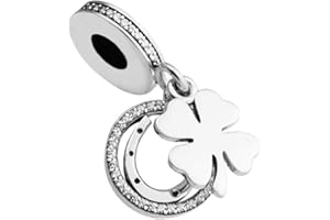 JCALEYDO Abalorio Plata de Ley 925 Compatible con Pulsera Pandora