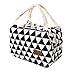 Produktbild Leichte Kühltasche Lunch Tasche Isoliertasche zur Arbeit und Schule gehen, 21 X14 X15cm Für Frauen Kinder Männer Isolierte Leinwand Box Tragetasche (Mehrfarbig A, 23.5X15.5X30cm)