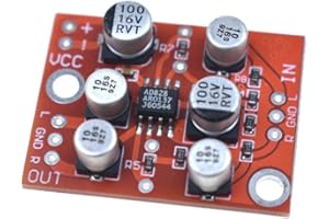 RELAND SUN AD828 Stereo Dynamisches Mikrofon Vorverstärker Board Pickup Modul DC 3.8V-15V MIC Preamp Modul