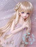 pullip wig monique Custom made,Hand Made design Tita-Doremi BJD Wig Pullip Wig SD DOD DOC DD MSD Blonde Mohair Wig Hair 8-9\