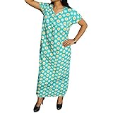 Indiatrendzs women's Cotton Nighty Printed Sleepwear Nightdress Free Size