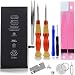 Produktbild Original Akku von HSRpro® für Apple iPhone 6 Plus - PRODUKT DATUM 2016 mit PROFI reparatur WERKZEUG SET + Batterie Kleber + 2x Battery Schrauben + Accu Metalldeckel