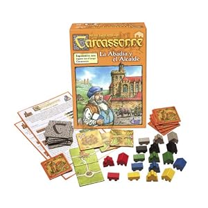 Devir – Carcassonne La Abadía y el Alcalde, Juego de Mesa (BGABA)