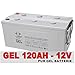 Produktbild Akku 120AH pur Blei GEL Batterie Boot Wohnmobil Solarbatterie Versorgungsbatterie 130AH 12V