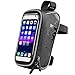 Produktbild Geagodelia Fahrrad Rahmentasche Handyhalterung Handytasche wasserdichte Fahrradtasche Oberrohrtasche Lenkertasche Rennrad MTB Zubehör für Handy Smartphone bis 6,5 Zoll Schwarz FQ-34928