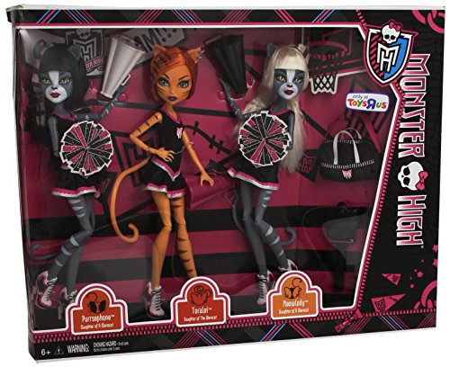 Monster High - Fearleading Squad 3 Doll Pack [Purrsephone & Toralei & Meowlody]