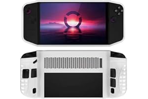 JOYSOG TPU Protective Cover for Lenovo Legion GO Game Console Case Handheld Protector Cover Accessories (White)