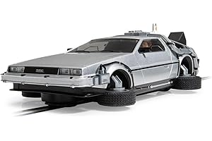Scalextric Cars - C4541 Back To The Future 2, Flying Time Machine - Toy Slot Car for use with Race Tracks and Set - Gift Ideas for Kids and Adults, Scalextric Accessories