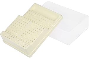 EVTSCAN Dental Bohrer, 168 Löcher Dental Bohrer Halter Dental Bohrer Ständer Organizer Container Dental Zubehör