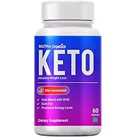 Nutra Organics Keto Capsules For Natural Weight Loss | Advance Fat Burner Supplement With Garcinia Cambogia, Green…