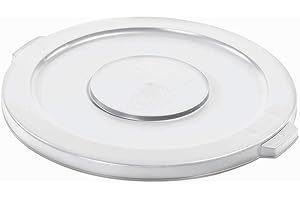 Rubbermaid Commercial Products FG263100WHT Couvercleà clipser Blanc