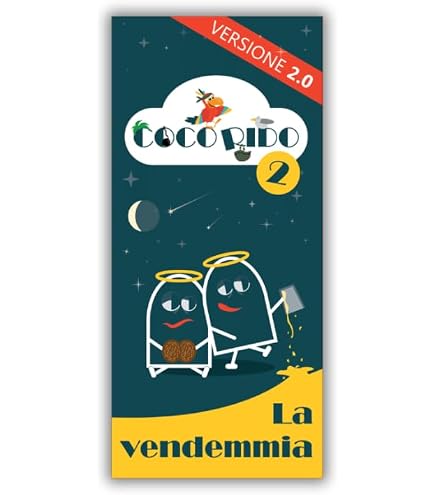 Coco Rido 2.0 – Lustiges Brettspiel Für Erwachsene Mit Schwarzem Humor, 3–10 Spieler, Ab 18 Jahren (italienische Ausgabe)