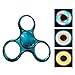 Produktbild Spinner,CAMTOA LED leuchtende Licht 3 Modus Hand Spinner Finger Spielzeug, perfekt für ADD,ADHS,Angst und Autismus Erwachsene Kinder Fidget Toys Blau