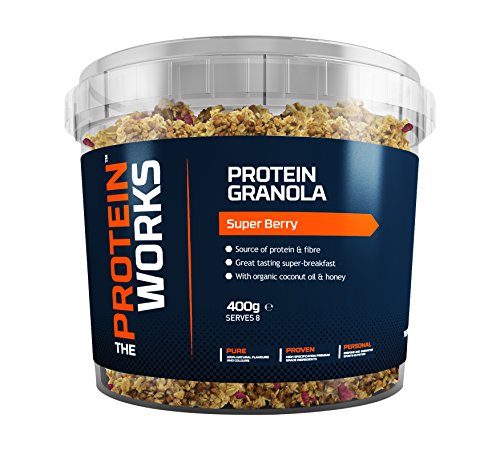Preisvergleich Produktbild THE PROTEIN WORKS Protein Granola, Super Berry, 400g