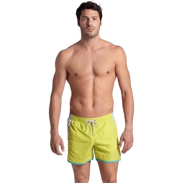 Pantaloncini Da Spiaggia Arena Uomo - Pro_File Logo, Tessuto Riciclato, Asciugatura Rapida - Foto 9