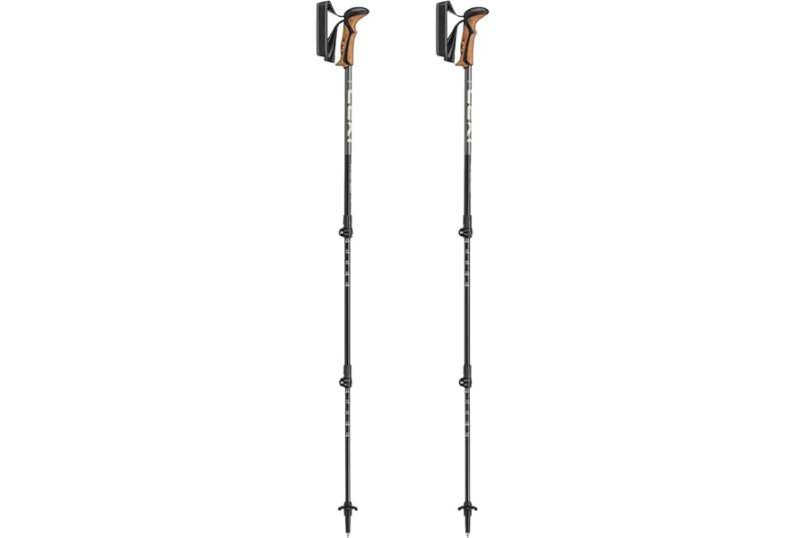 LEKI Khumbu Lite Hiking Poles for Women & Men | Lightweight, adjustable aluminum trekking poles with trekking baskets