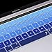 Price comparison product image ProElife 2016 NEW Ultra Thin Silicone Keyboard Cover Skin for MacBook Pro 13" MacBookPro 15"(with Multi-Touch Bar and Retina) (1 pcs keyboard cover, Fade in Blue)
