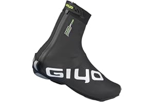 SWZEC Cycling Shoe Covers Winter Waterproof Windproof Men's Warm Bicycle Bike Overshoes Neoprene Reflective Design Unisex Size 5-13.5 UK
