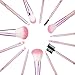 Glow 14 Makeup Brushes Set, Pink