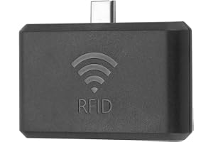 Akfldms UHF RFID-läsare för Android för telefon 865-868 MHz Typ-C USB med tangentbordsemulering HID-läge OTG