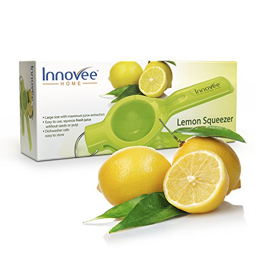 Innovee Zitronenpresse – Premium Zitruspresse – müheloses entsaften von Zitronen, Limetten und Orangen mit Frei Zitronen Rezepte Ebook - 5