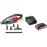 Einhell TE-VC 18 Li - Solo, Ak&uuml;l&uuml; S&uuml;p&uuml;rge ve Einhell 18V 2,5 Ah PXC Starter Kit (Başlangı&ccedil; Seti)