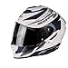 Price comparison product image Scorpion EXO 1400 AIR CUP Motorcycle Helmet, White/Black, Size XS