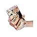 Produktbild Sycode Hülle Spiegel für Huawei P10 Lite,Glitzer Handyhülle für Huawei P10 Lite,Luxus Stilvoll Mode Bling Mirror Bewirken Schutzhülle für Huawei P10 Lite Kristall Glitzer Diamant Strass Überzug Gold Weiche Glänzend Ultradünnen Kratzfest Tasche Schlank Fall-Abdeckung Silikon Tpu Bumper Schale Shell Etui mit Bär Ring Ständer for Huawei P10 Lite-Bär Ring Ständer Gold