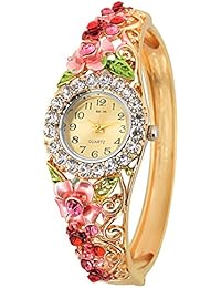 Horse Head Analogue Multi-Colour Round Dial Women's Watches_Hh21