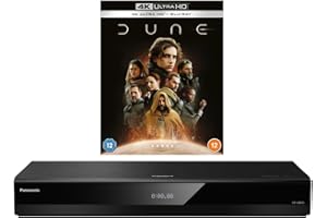 Panasonic DP-UB820 Zone Free MULTIREGION DVD Regions 1-8 - Blu-ray Region A, B & C - Bundle Including Dune 4K UHD Disc