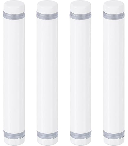 15 Viti Pubblicitarie In Acciaio Inox 12x25 Mm - Distanziatori Per Vetro, Oro - Foto 3