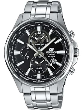Casio Edifice - Herren-Armbanduhr mit Analog-Display und Edelstahlarmband - EFR-304D-1AVUEF