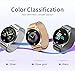 Produktbild Bluetooth Smartwatch, Smart Watch Uhr Intelligente Armbanduhr Fitness Tracker Armband Sport Uhr mit Herzfrequenz Aktivität Schrittzähler Blutdruckuhr für Kinder Frauen Männer (silbernes)