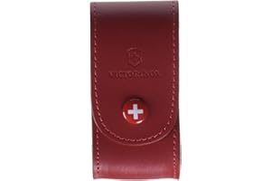 Victorinox Étui de Ceinture en Cuir, pour Couteau de Poche Suisse, Accessoires, Multifonction