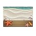 Produktbild Rrfwq Sea Decor Seestern auf Holz am Strand Bad Teppiche Rutschfeste Fußmatte Bodeneingänge Outdoor Indoor Haustür Matte Kinder Badematte 15.7x23.8in Badezimmer Zubehör