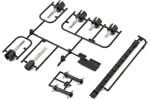 Tamiya Tamiya-51529 51529 Repuesto TT-02 C Piezas de Arrastre, Color Blanco, Small (51529-000)