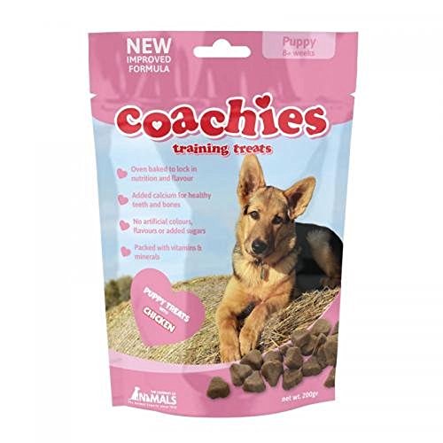 BULK BUY 8 packs Coachies Puppy Training Treats (Pack Size 200g Packet) Great for dog