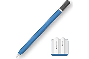TRONWIN Apple Pencil Pro hülle，Case für Apple Pencil Pro and 2. Generation Hülle Silikon Schutzhülle Perfekter Grip Skin Kompatibel mit Apple Pencil 2. Generation (Blau)