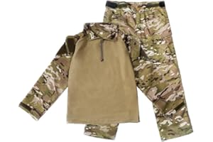 Uplateng Jungen Militärische Taktische Armee Uniform Jagd Kleidung Sets Kinder Airsoft Camouflage Anzüge Wandern Training Outdoor Eltern-Kind 110-190