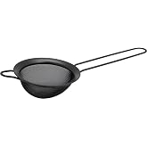 Vin Bouquet FIK 1433 Colander Cocktail Black Stainless Steel Strainer Bartender Professional