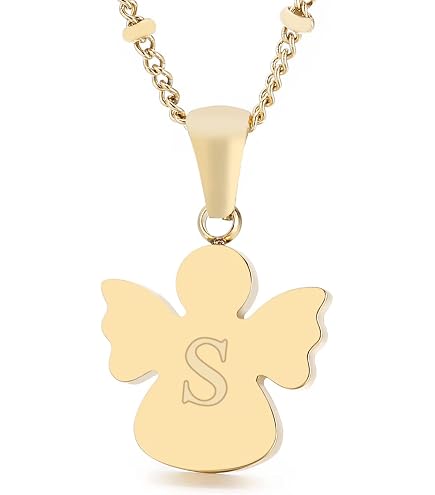 Collana Donna Acciaio Inossidabile Protezione Angelo