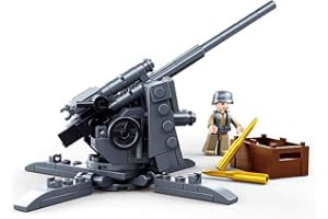 Sluban Sluban-SL95712 M38-B0852-Pistola anticarro a Fiocco 88 mm, Multicolore, Medium, M38-B0852